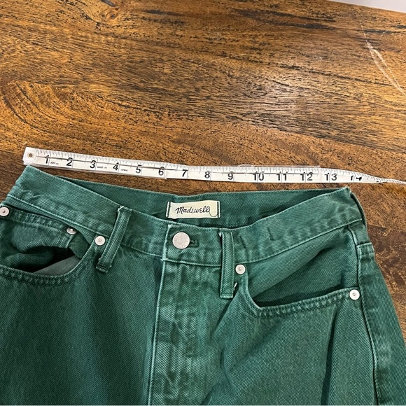 Madewell Baggy Straight Jeans: Garment-Dyed Edition - Picture 8 of 12
